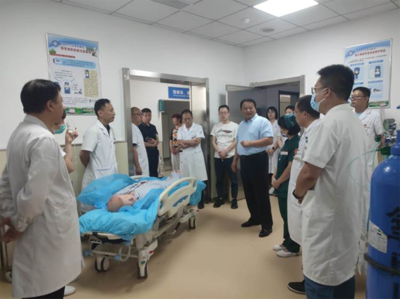 应急演练筑防线 未雨绸缪保安全——章丘北部医疗中心开展碘佛醇过敏性休克和患者突发心脏骤停两项应急演练